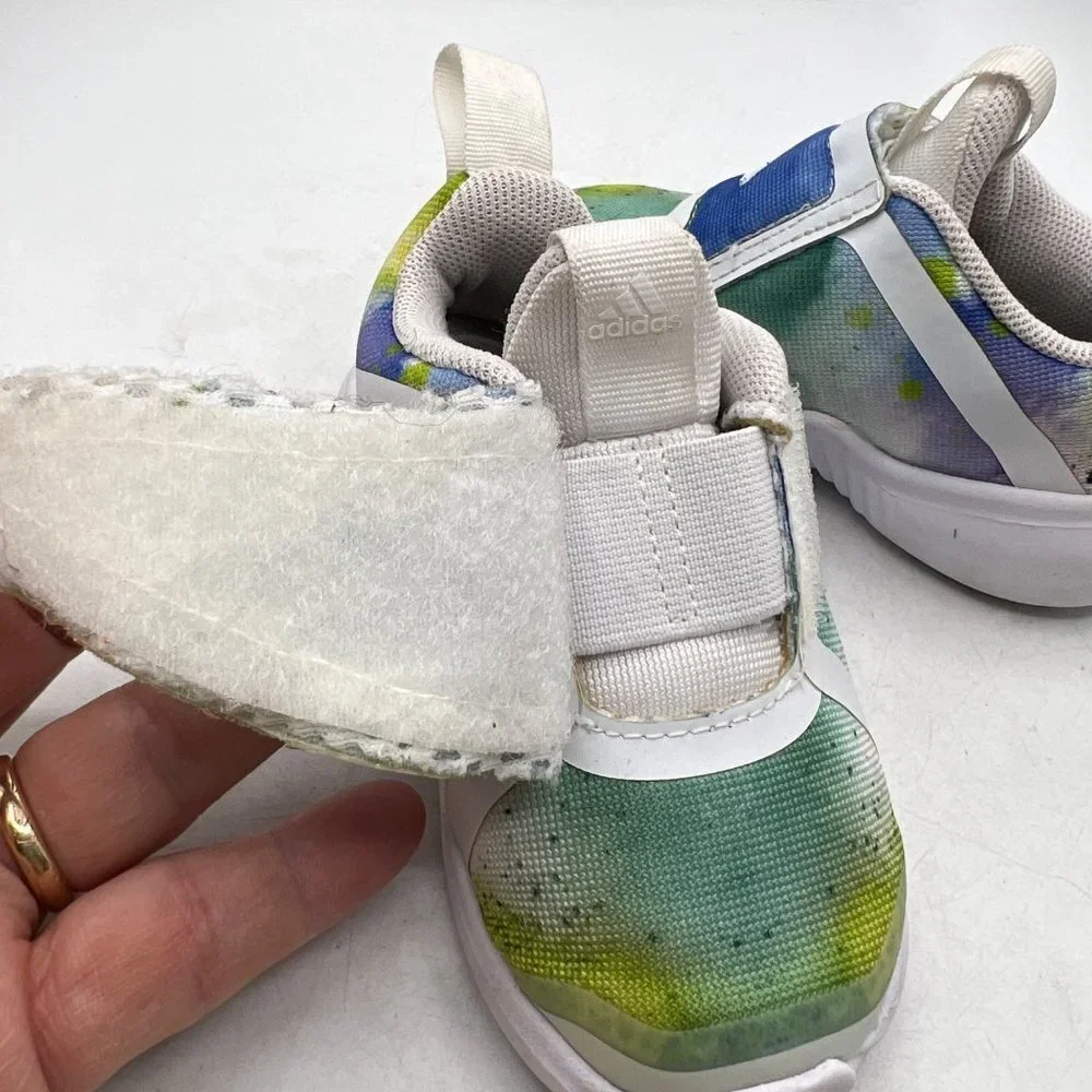 Adidas Baby's Multicolored tie dye Sneakers Size 5K US